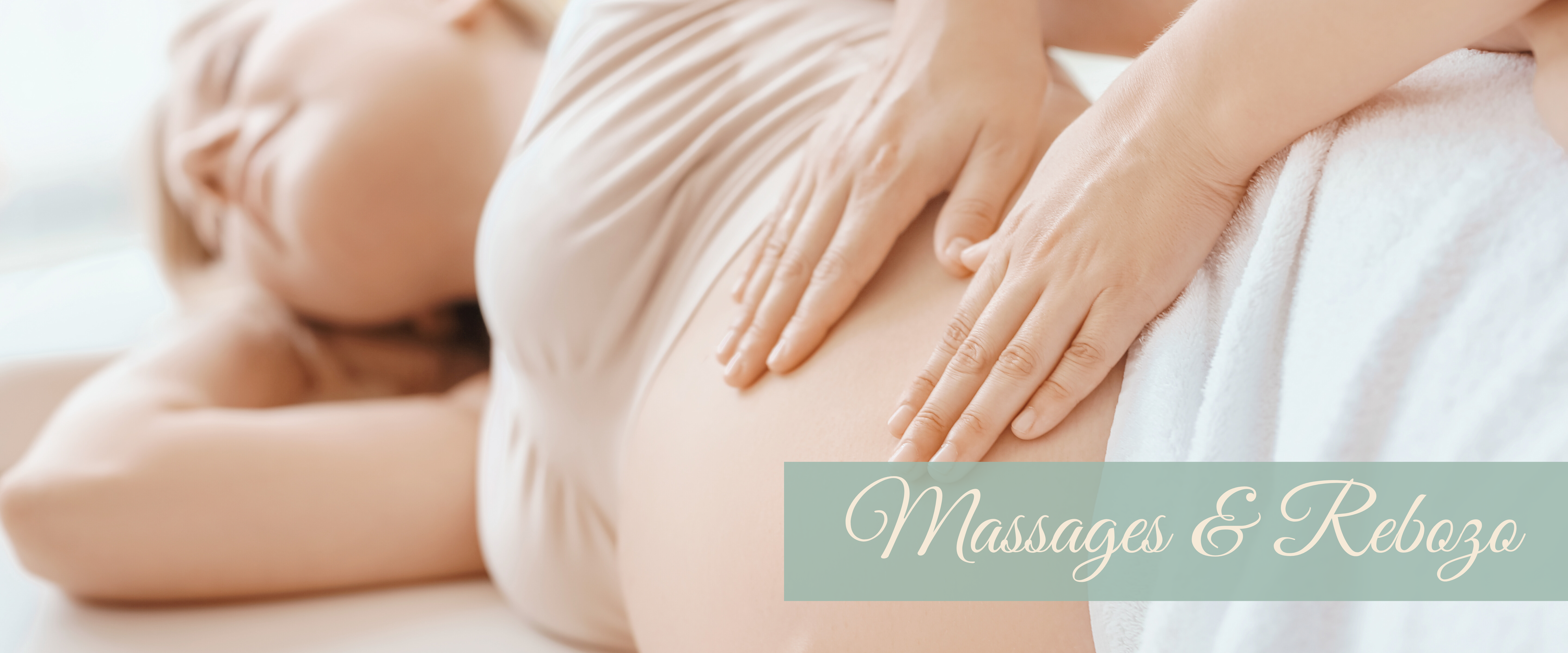 Massage femme enceinte et rebozo